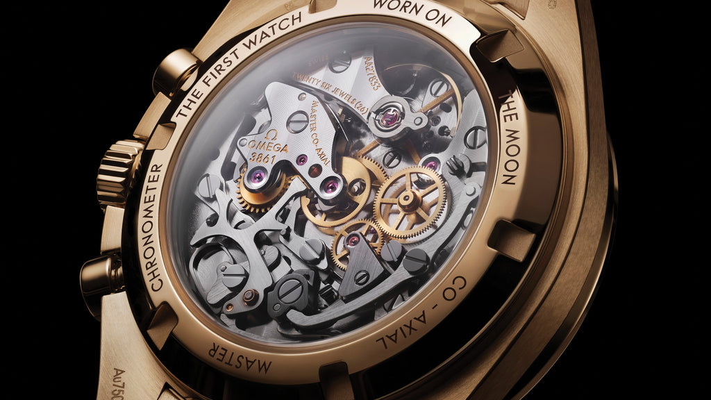 Speedmaster Moonwatch Professional 42 mm, Moonshine™ gold on Moonshine™ gold - 31060425001002 - View 12