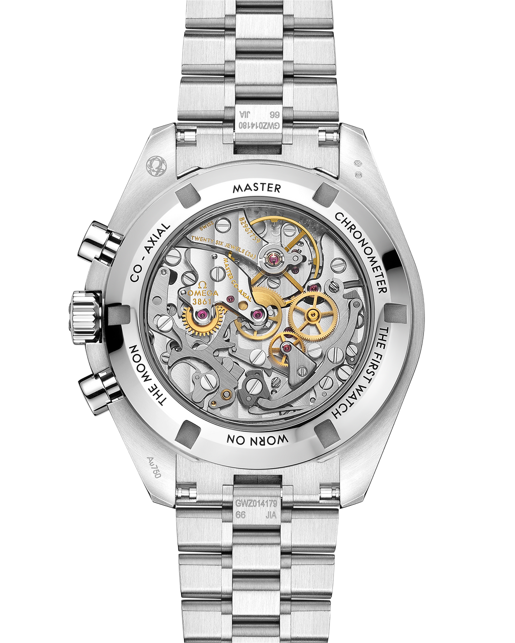 Speedmaster Moonwatch Professional 42 mm, Canopus Gold™ on Canopus Gold™ - 31060425002001 - View 2