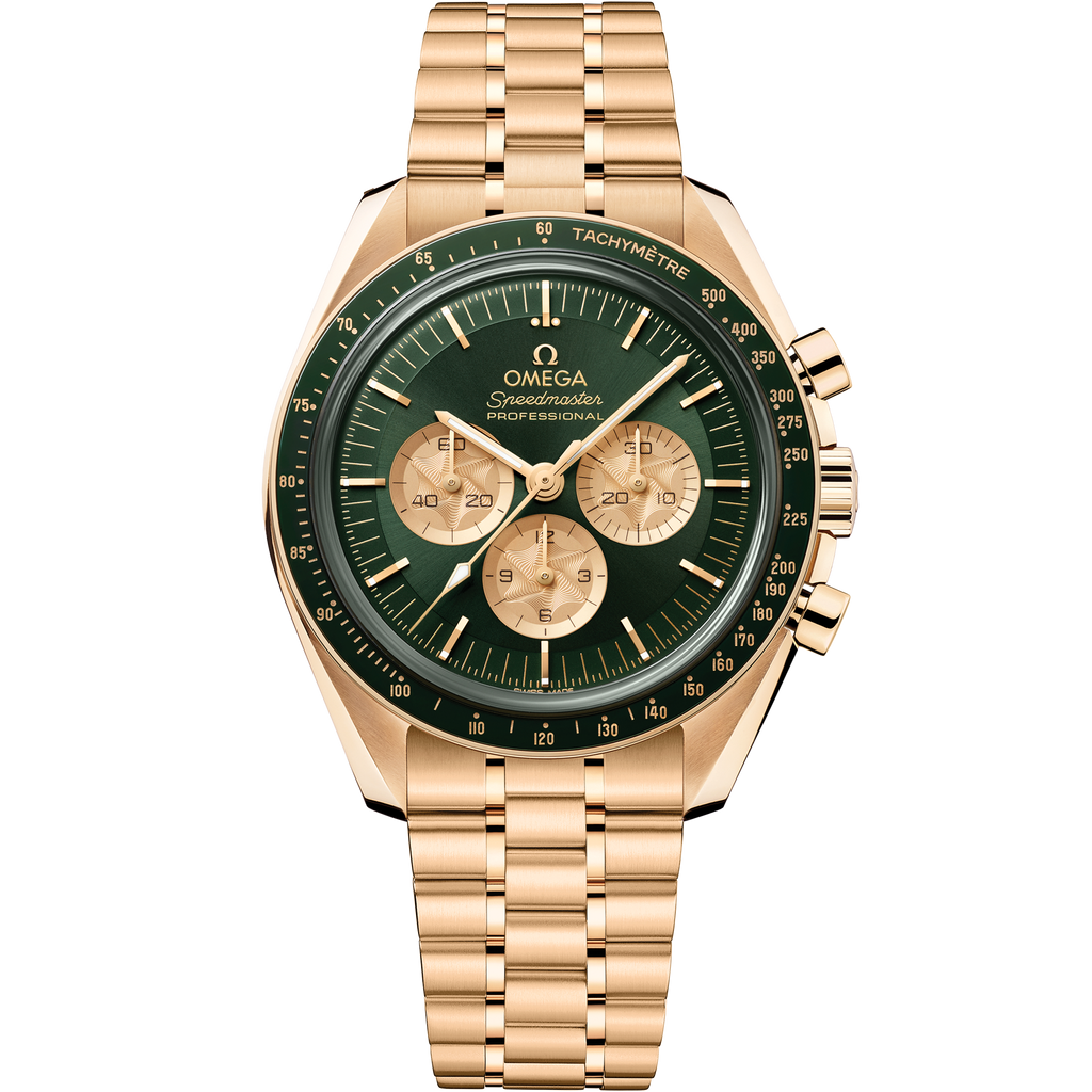 Speedmaster Moonwatch Professional 42 mm, Moonshine™ gold on Moonshine™ gold - 31060425010002 - View 1