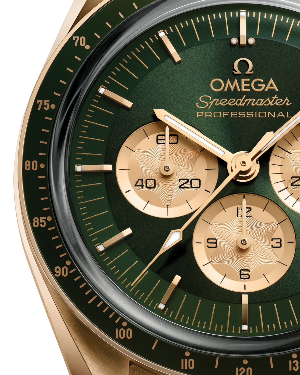 Speedmaster Moonwatch Professional 42 mm, Moonshine™ gold on Moonshine™ gold - 31060425010002 - View 3
