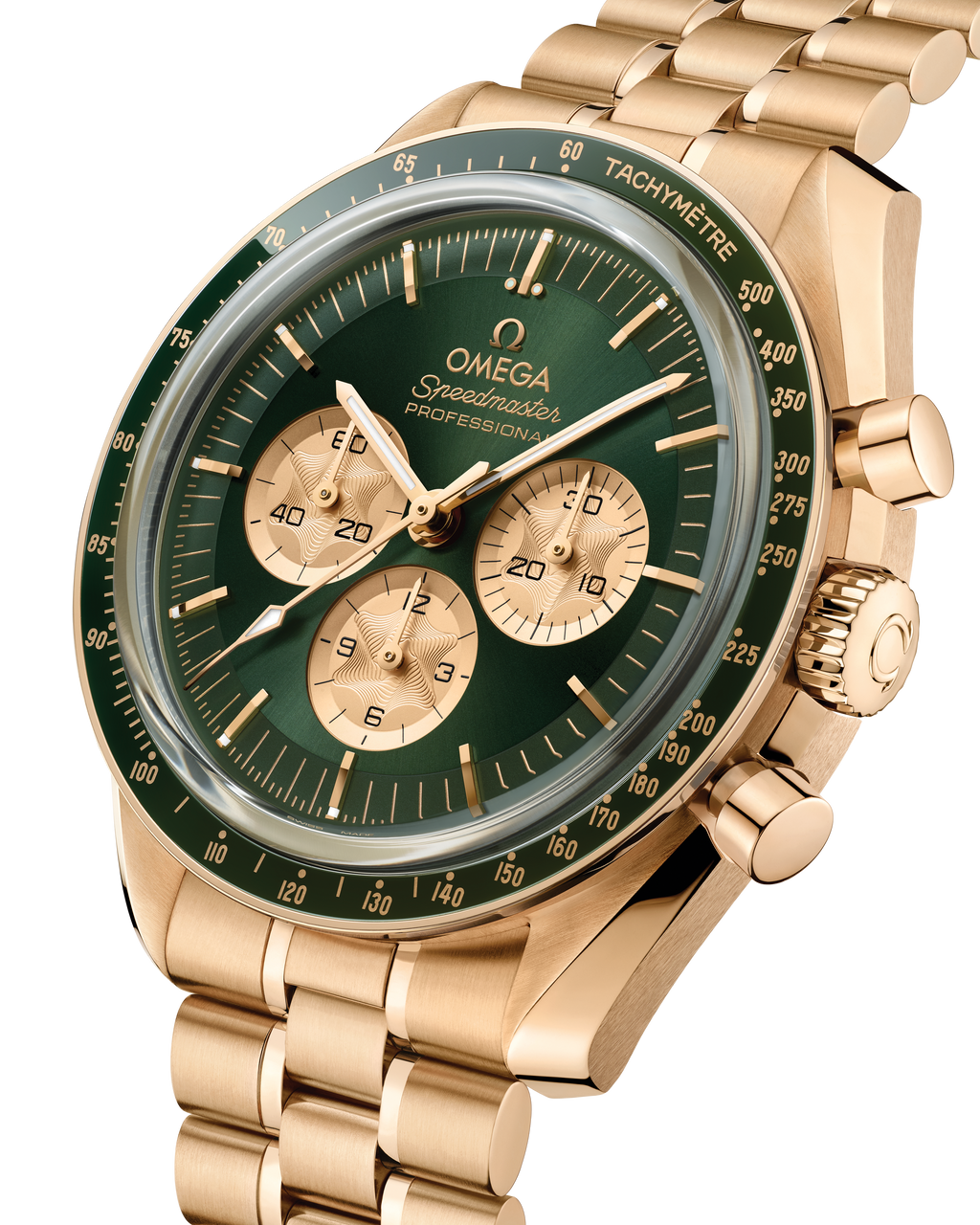 Speedmaster Moonwatch Professional 42 mm, Moonshine™ gold on Moonshine™ gold - 31060425010002 - View 5