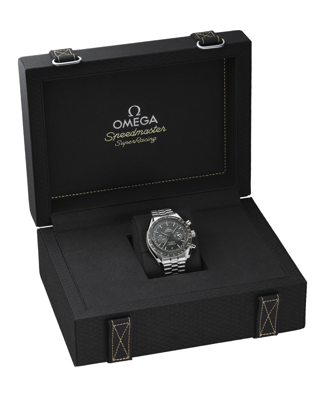 Speedmaster Super Racing 44.25 mm, steel on steel - 32930445101003 - View 10