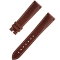 OMEGA Two‑piece strap Brown leather strap with pin buckle — 032Z020704W