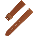 OMEGA Two‑piece strap Golden brown leather strap with pin buckle — 032CUZ006676W