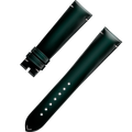 OMEGA Two‑piece strap Green leather strap with pin buckle — 032CUZ015669W