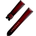 OMEGA Two‑piece strap Red leather strap with pin buckle — 032CUZ015430W