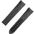 OMEGA Two‑piece strap Speedmaster Dark Side of the Moon grey fabric strap with foldover clasp — 032Z020350W