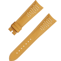 OMEGA Two‑piece strap Yellow leather strap with pin buckle — 032CUZ010014W