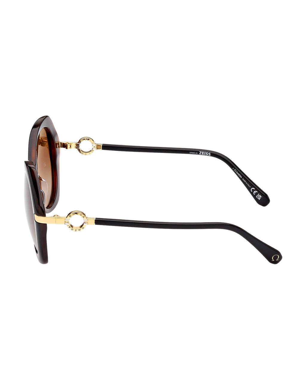 Sunglasses - Butterfly style, classic, woman - OM0036-H5505F - View 2