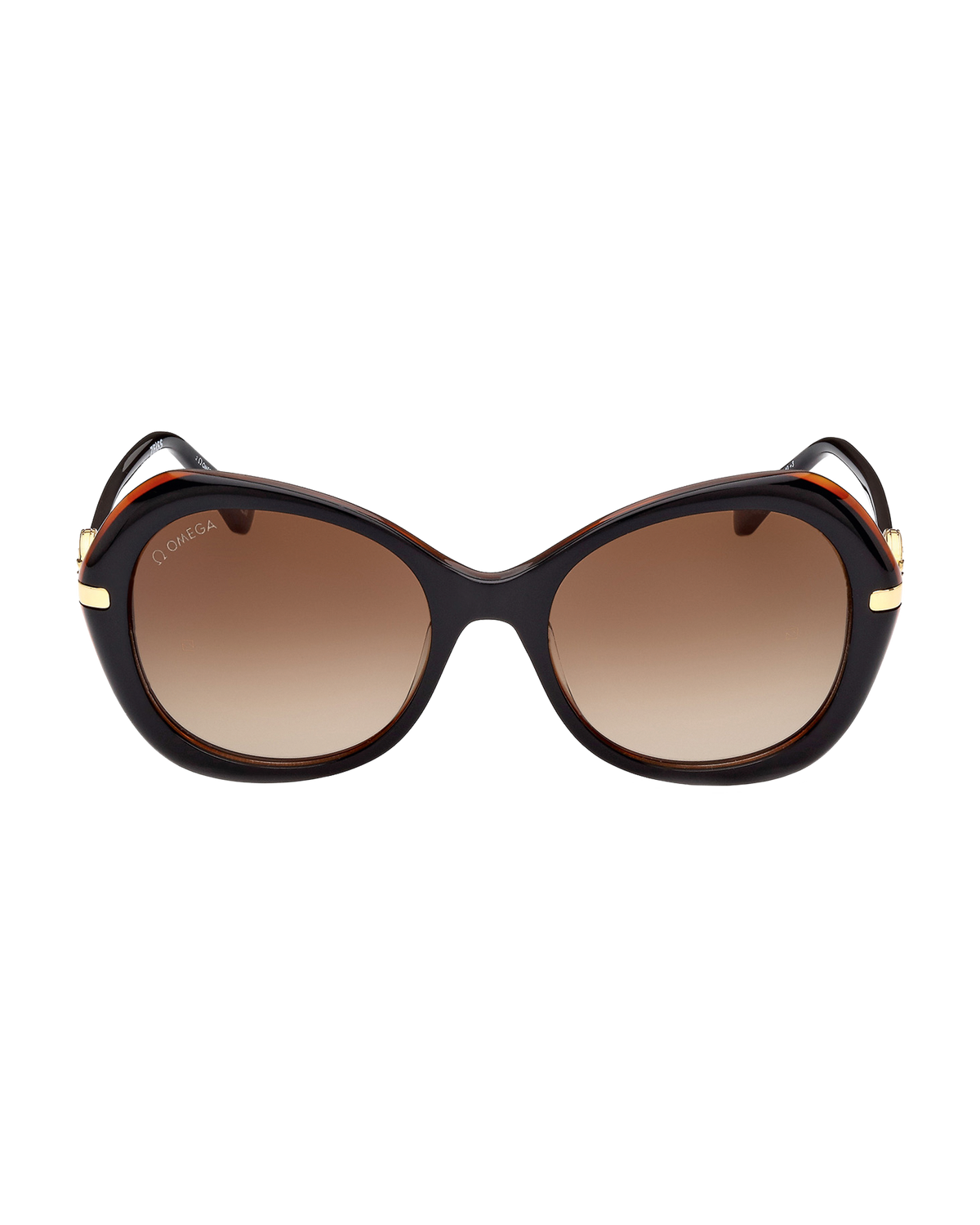 Sunglasses - Butterfly style, classic, woman - OM0036-H5505F - View 3