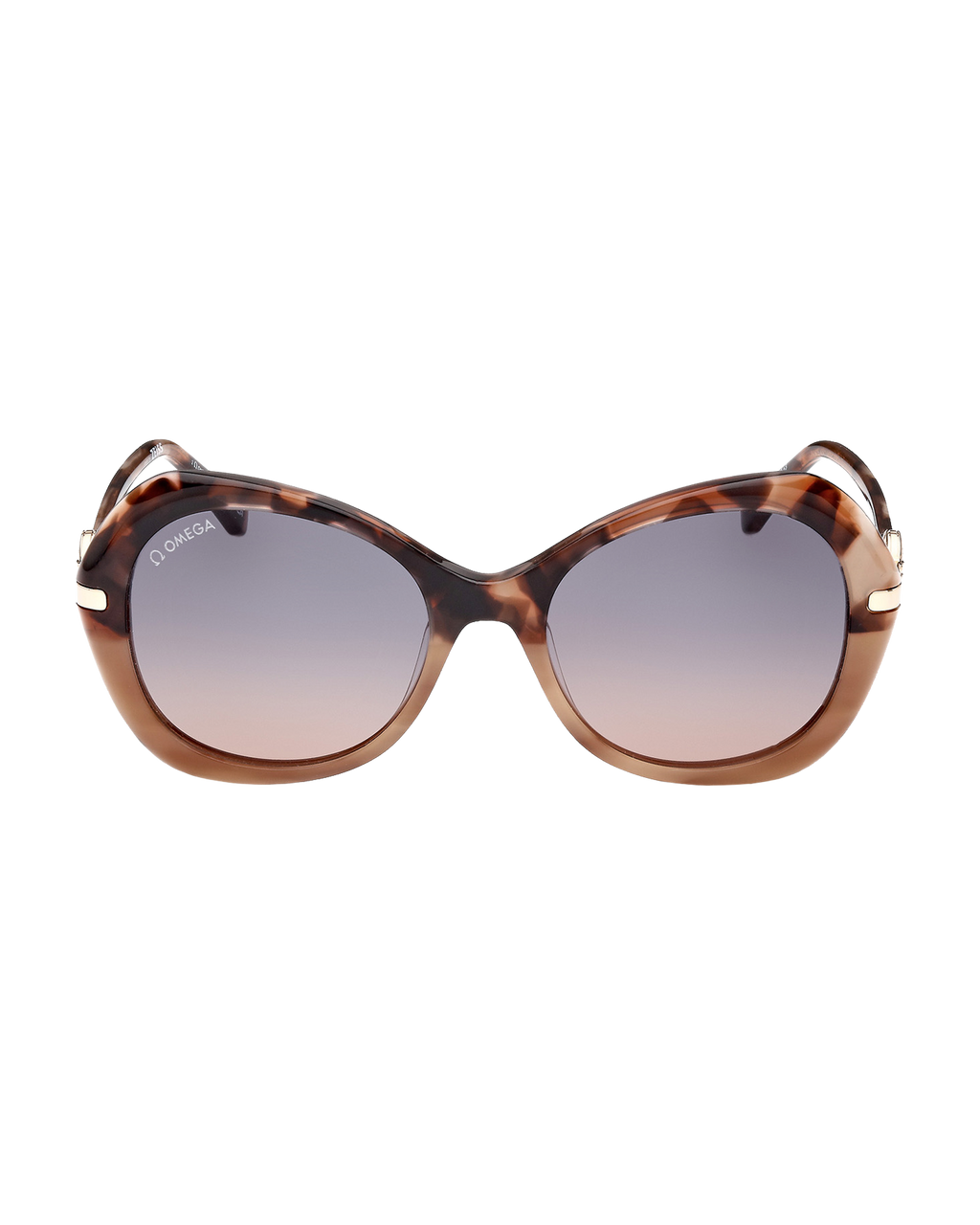 Sunglasses - Butterfly style, classic, woman - OM0036-H5556B - View 2