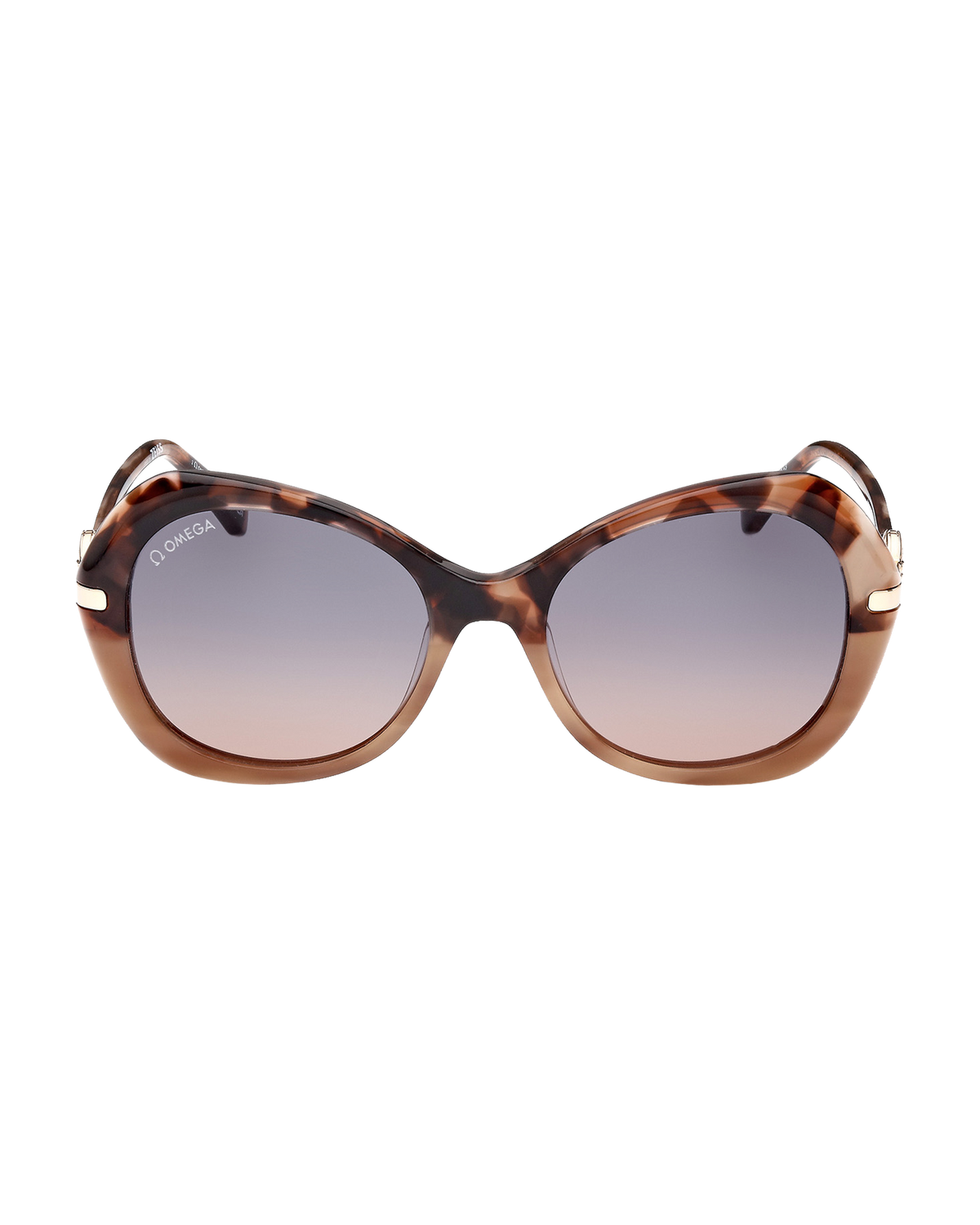 Sunglasses - Butterfly style, classic, woman - OM0036-H5556B - View 2