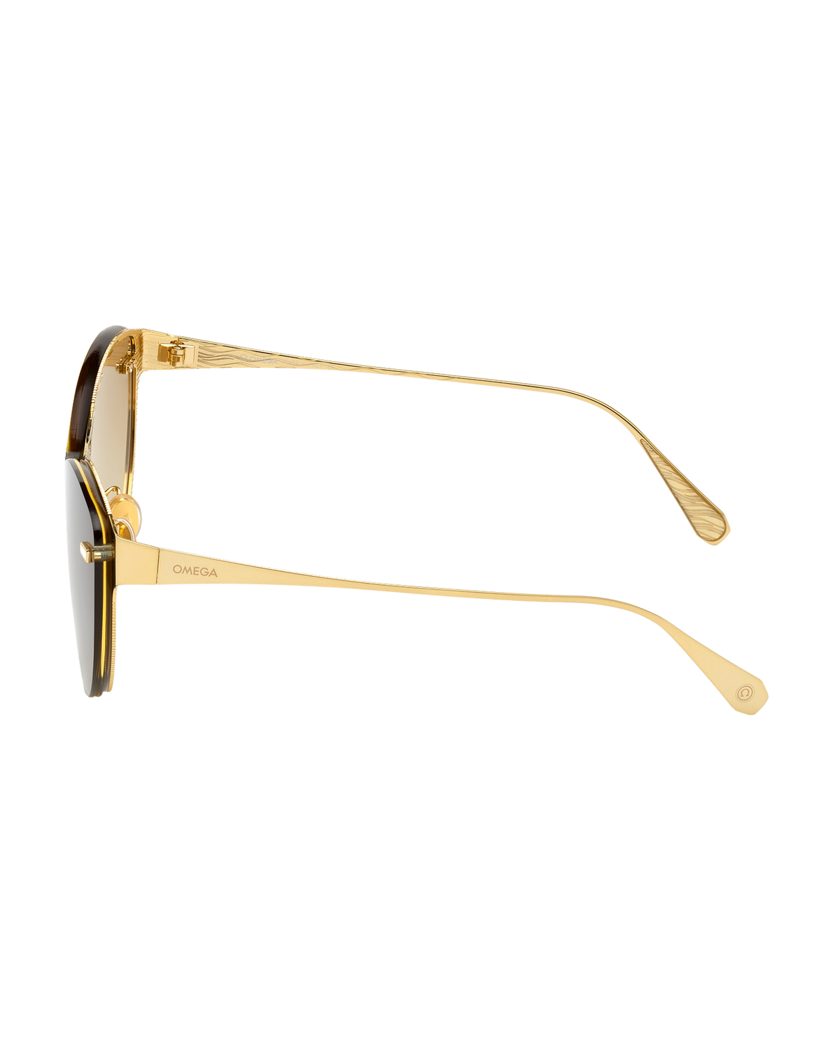 Sunglasses - Cat eye style, woman - OM0022-H0030G - View 2