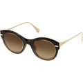 Sunglasses - Cat eye style, woman - OM0023-H5105G - View 1