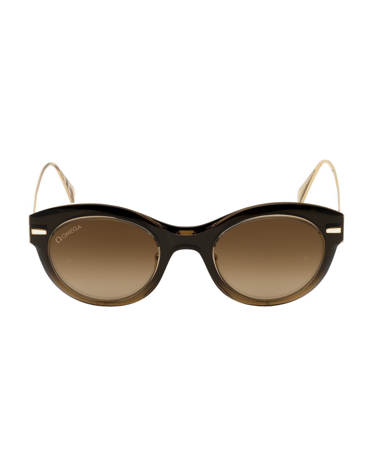 Sunglasses - Cat eye style, woman - OM0023-H5105G - View 3