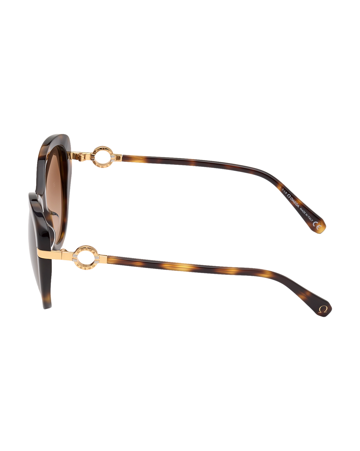 Sunglasses - Cat eye style, woman - OM0032-H5652G - View 2