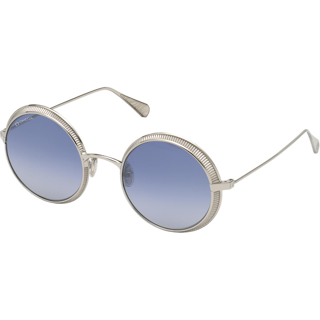 Sunglasses - Round style, woman - OM0016-H5318X - View 1