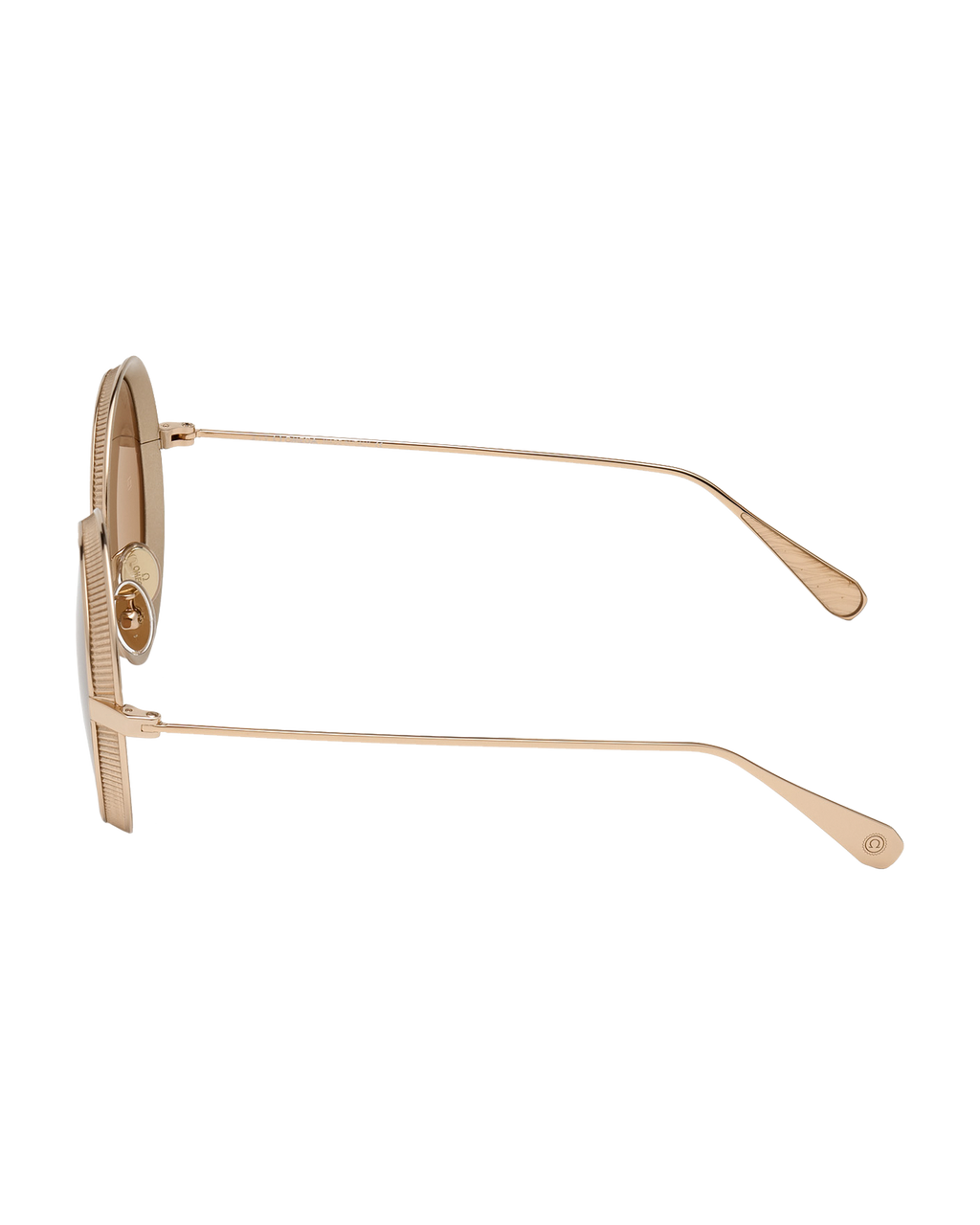 Sunglasses - Round style, woman - OM0016-H5333G - View 2
