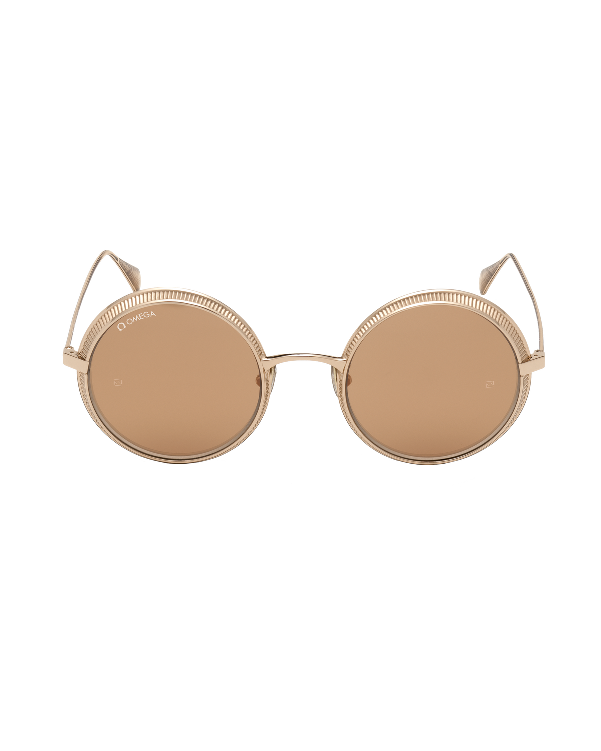 Sunglasses - Round style, woman - OM0016-H5333G - View 3