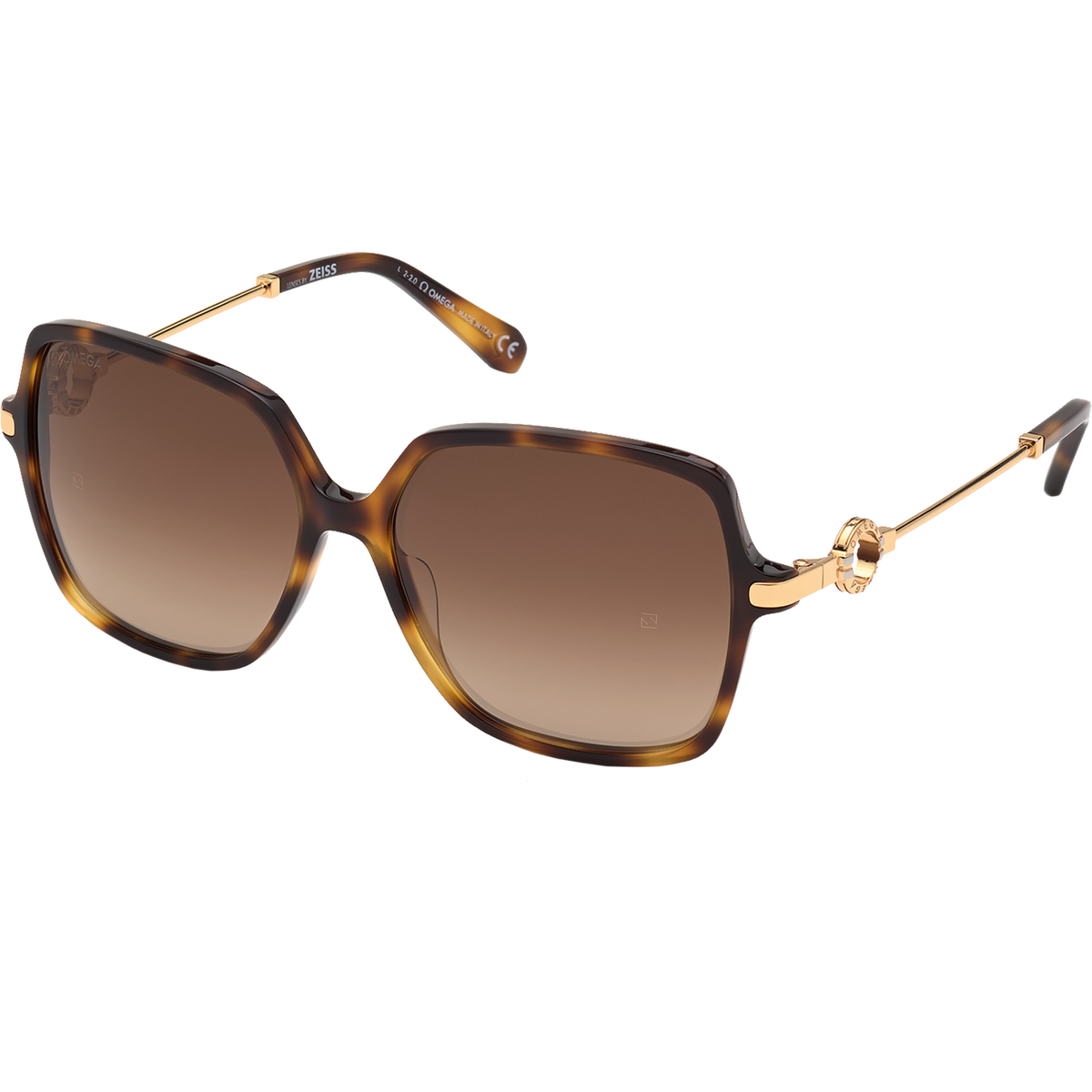 Sunglasses - Square style, woman - OM0033-H5952G - View 1