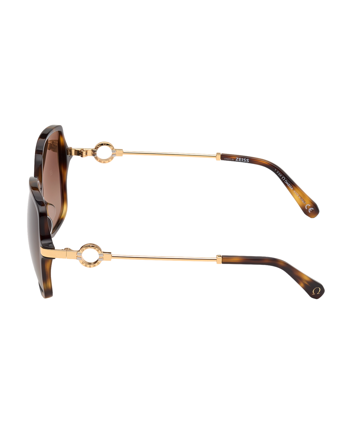 Sunglasses - Square style, woman - OM0033-H5952G - View 2