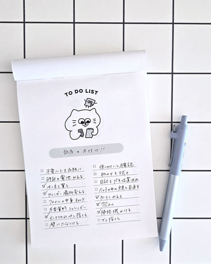 Mini TODO pad / ten's stationery original